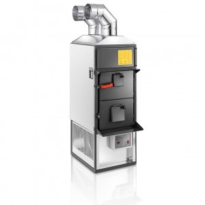 Chauffage à air pulsé à Bois F28 KW Chauffage à air pulsé à Bois F28 KW
