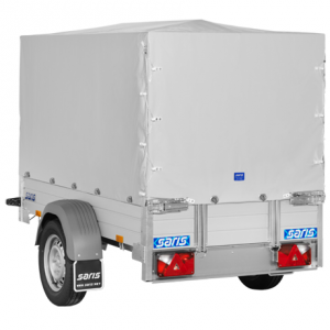 Remorque MP 255 133 1350 1 MCALU PRO 255X133X150 PTC 1350Kg Bachée