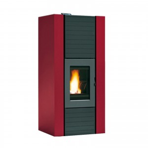 Poêle à pellet "granulés" Palazzetti MARTINA IDRO Lux 10 ou 13kw Acier