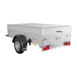 Remorque MC 205 133 1350 1C  205X133X40 PTC 1350Kg Avec Capot Couvercle Remorque MC 205 133 1350 1C  205X133X40 PTC 1350Kg Avec Capot Couvercle