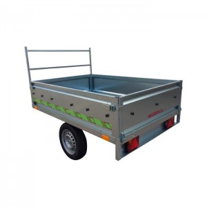 Remorque Plateau N260 263X145X40 PTC 750Kg Basculante Remorque Plateau N260 263X145X40 PTC 750Kg Basculante