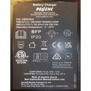 Chargeur de batteries Rapide 7.6A Chargeur de batteries Rapide 7.6A