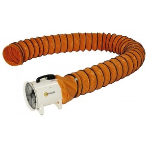Ventilateur Extracteur d'air Mobile V300 3.900 m³/h Avec Gaine 12 Mètres Ventilateur Extracteur d'air Mobile V300 3.900 m³/h Avec Gaine 12 Mètres