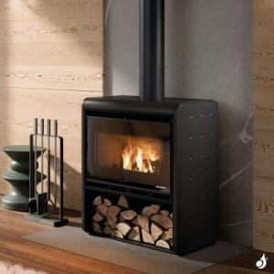 Poêle à bois Palazzetti ASIA 9KW avec Ventilation Air Chaud Frontale Poêle à bois Palazzetti ASIA 9KW avec Ventilation Air Chaud Frontale