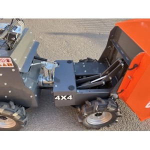 Brouette Électrique  400 KG Benne Basculant Hydraulique MACXE4WDH Autonomie 7/8 heures Brouette Électrique  400 KG Benne Basculant Hydraulique MACXE4WDH Autonomie 7/8 heures
