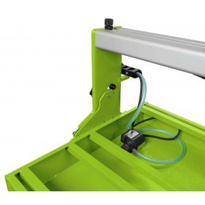 Scie à matériaux à tête coulissante ZIPPER ZI-FS250-1200 avec un disque diamanté de 250 mm Scie à matériaux à tête coulissante ZIPPER ZI-FS250-1200 avec un disque diamanté de 250 mm