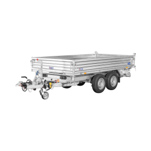 Remorque Benne K3 310 176 3000 2 HDSE 306X176X40 PTC3000 100% ACIER