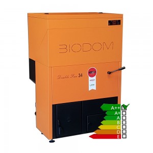 Chaudière à pellets BIODOM 27C5 avec réservoir intégré Chaudière à pellets BIODOM 27C5 avec réservoir intégré